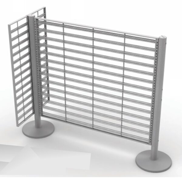 grid panel, post, end cap